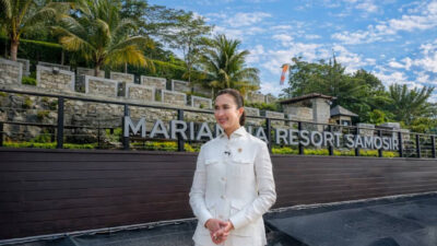 Menteri Pariwisata Tinjau Pengembangan Danau Toba di Samosir