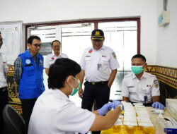 Pastikan Angkutan Lebaran 2026 Aman, KAI Divre IV Tanjungkarang Gandeng BNN Lampung Gelar Tes Narkoba Petugas KA