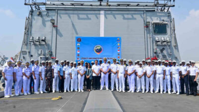 INS Sunayna Tiba di Jakarta, Misi “One Ocean, One Mission” Perkuat Sinergi Maritim Indonesia–India
