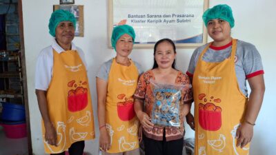 Lewat Klasterku Hidupku BRI, Usaha Keripik Ayam Biru di Denpasar Terus Berkembang 