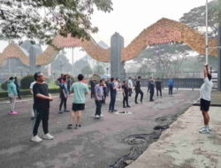 Pererat Kebersamaan, Manajemen BRI Region 6 Gelar Jogging Bersama di Kawasan TMII