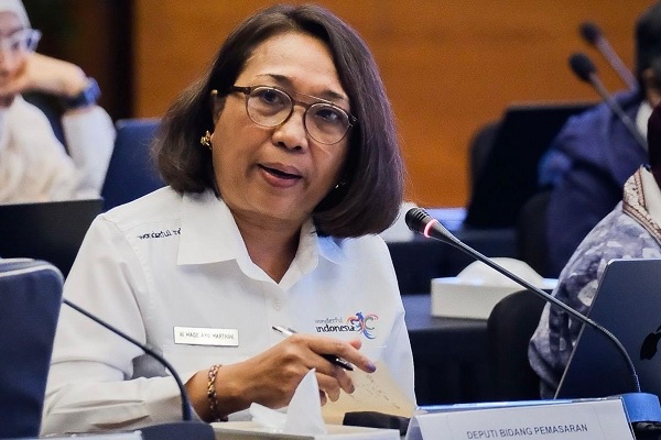 Deputi Bidang Pemasaran Kementerian Pariwisata, Ni Made Ayu Marthini, dalam keterangannya di Jakarta, Rabu (13/5/2026)