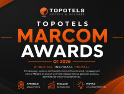 Topotels Gelar Marcom Awards Q1 2026, Perkuat Strategi Marketing Hotel di Tengah Tren Digitalisasi Hospitality