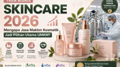 Tren Bisnis Skincare 2026: Mengapa Jasa Maklon Kosmetik Jadi Pilihan Utama UMKM?