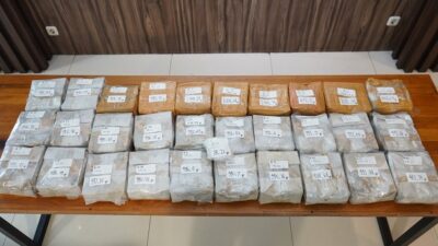 Polda Metro Jaya Sita 32 Kilogram Sabu Asal Malaysia