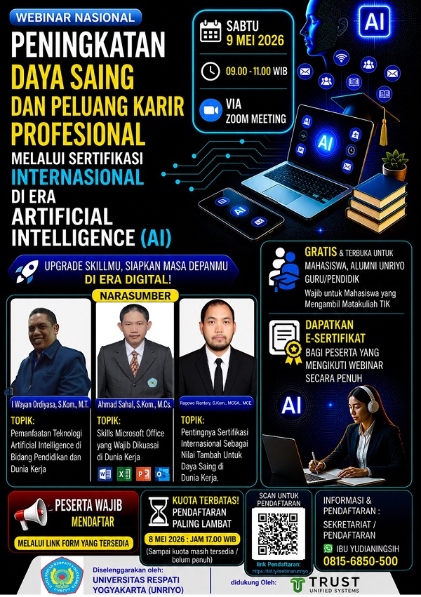 Iklan Seminar UNRIYO