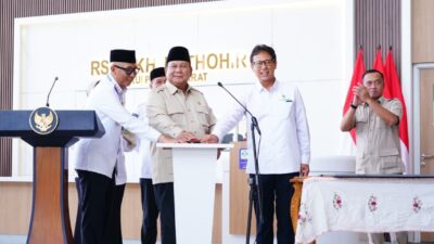 Dibangun PTPP, RSUD KH. Muhammad Thohir Krui Diresmikan Presiden Prabowo