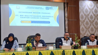 Dukung Tata Kelola Bisnis yang Sehat, BRI Finance Jalin Kerja Sama Strategis dengan Kejaksaan Negeri PadangDukung Tata Kelola Bisnis yang Sehat, BRI Finance Jalin Kerja Sama Strategis dengan Kejaksaan Negeri Padang