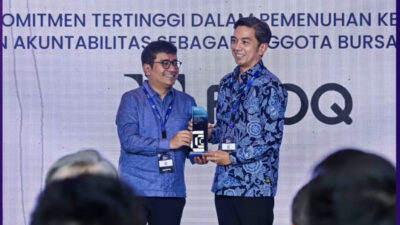 FLOQ Raih Penghargaan Yudhistira dari CFX atas Akuntabilitas dan Integritas Tertinggi