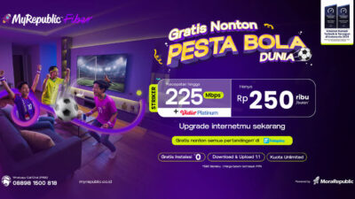 MyRepublic Fiber Hadirkan Akses Gratis Nonton Piala Dunia 2026 untuk Pelanggan