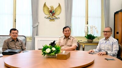 Prabowo-Jusuf Kalla Bahas Percepatan Pembangunan Energi Hijau