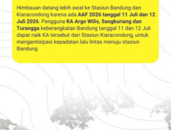 Asia Afrika Festival 2026 Digelar Akhir Pekan di Kota Bandung, KAI Daop 2 Bandung Imbau Pelanggan Datang ke Stasiun Lebih Awal