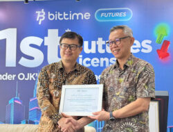Bittime Raih Izin Perdagangan Futures Pertama di Era Pengawasan Kripto OJK