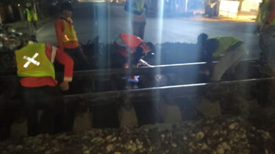 Demi Keselamatan Perjalanan Kereta Api, KAI Daop 2 Bandung Perbaiki Geometri Perlintasan Sebidang di 47 Titik