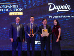 Dupoin Futures Raih Penghargaan Top Futures Broker 2026 dari Bloomberg Technoz bersama Indonesia Data
