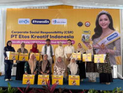Gandeng Maia Estianty, PT Etos Kreatif Indonesia dan Yayasan Amal Bunda Berdayakan 250 Perempuan UMKM