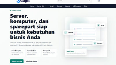 Gugik.id Menjadi Mitra Terpercaya Pengadaan Sparepart IT dan Server di Indonesia