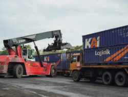 KAI Logistik Kelola 8,7 Juta Ton Angkutan Barang Sepanjang Semester I 2026
