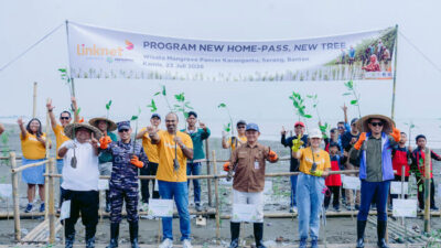 “New Home-Pass, New Tree”, Inisiatif Linknet untuk Jaga Benteng Pesisir dan Masa Depan Masyarakat