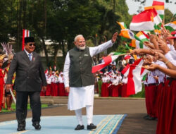 Prabowo Sambut PM Narendra Modi di Istana Merdeka, Tegaskan Eratnya Hubungan Indonesia-India