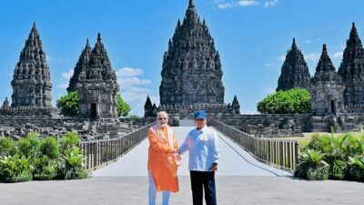 Prabowo dan PM Modi Sepakati Kerja Sama Konservasi Candi Prambanan