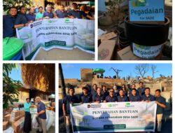 Pegadaian Kembali Salurkan Bantuan bagi Korban Kebakaran Desa Adat Sade