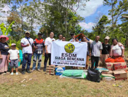 PT Arafura Surya Alam Salurkan Bantuan untuk Korban Gempa NTT