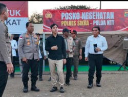 Polda NTT Dampingi Wapres Gibran dari Sekolah hingga Tenda Pengungsian, Pastikan Korban Gempa Terlayani