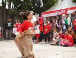 Semarak Merah Putih Kemerdekaan BRI Region 6, Warga Pasar Malaka Rorotan Antusias Ikuti Lomba 17-an