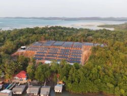 Di hadapan Presiden RI, Pertamina NRE Pamerkan PLTS Pulau Sembur Dukung Program PLTS 100 GWp