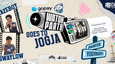 EVOS GoPay Watch Party Goes to Jogja, Bawa Atmosfer MPL Lebih Dekat ke Komunitas Kota Pelajar