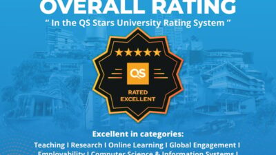 Makin Mendunia, BINUS University Pertahankan 5 Bintang dari QS Stars