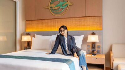 Nagita Slavina Nikmati Pesona Danau Toba dan Hospitality Bintang Lima di Marianna Resort Samosir