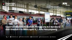 Selama dikelola PT Railink, Pengguna KA Bandara dari Stasiun YIA Mencapai 4,7 Juta Penumpang
