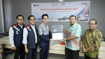 Produksi Beton Precast Secara Efisien dan Ramah Lingkungan, Precast Plant WSBP Prambon Raih Sertifikat Standar Industri Hijau