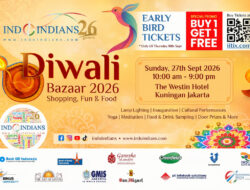 Satu Bulan Menuju Indoindians Diwali Bazaar 2026, Tiket Early Bird Buy 1 Get 1 Free Resmi Dibuka