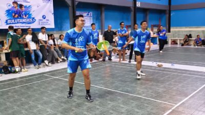 15 Tim Unit Kerja BRI se-Bali Ramaikan BRILIAN Sportartcular Cabor Bulu Tangkis
