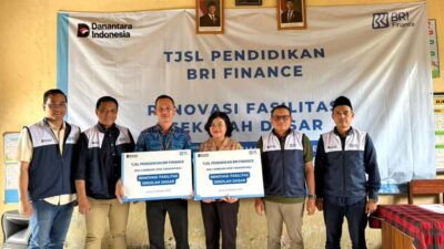 BRI Finance Dukung Peningkatan Kualitas Pendidikan melalui Program TJSL di Tabanan Bali