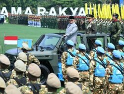 Prabowo Pimpin HUT ke-81 TNI, 204 Satuan Baru Resmi Dibentuk